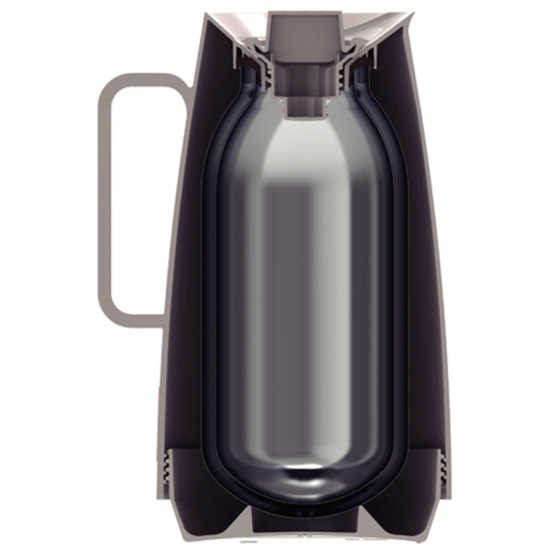 Garrafa 500ml Térmica Bege Exata
